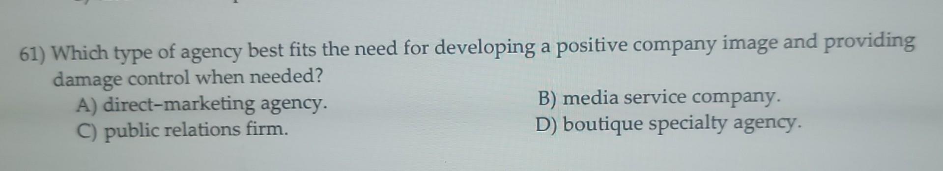 Solved 8) In the MECCAS model, a company providing a | Chegg.com