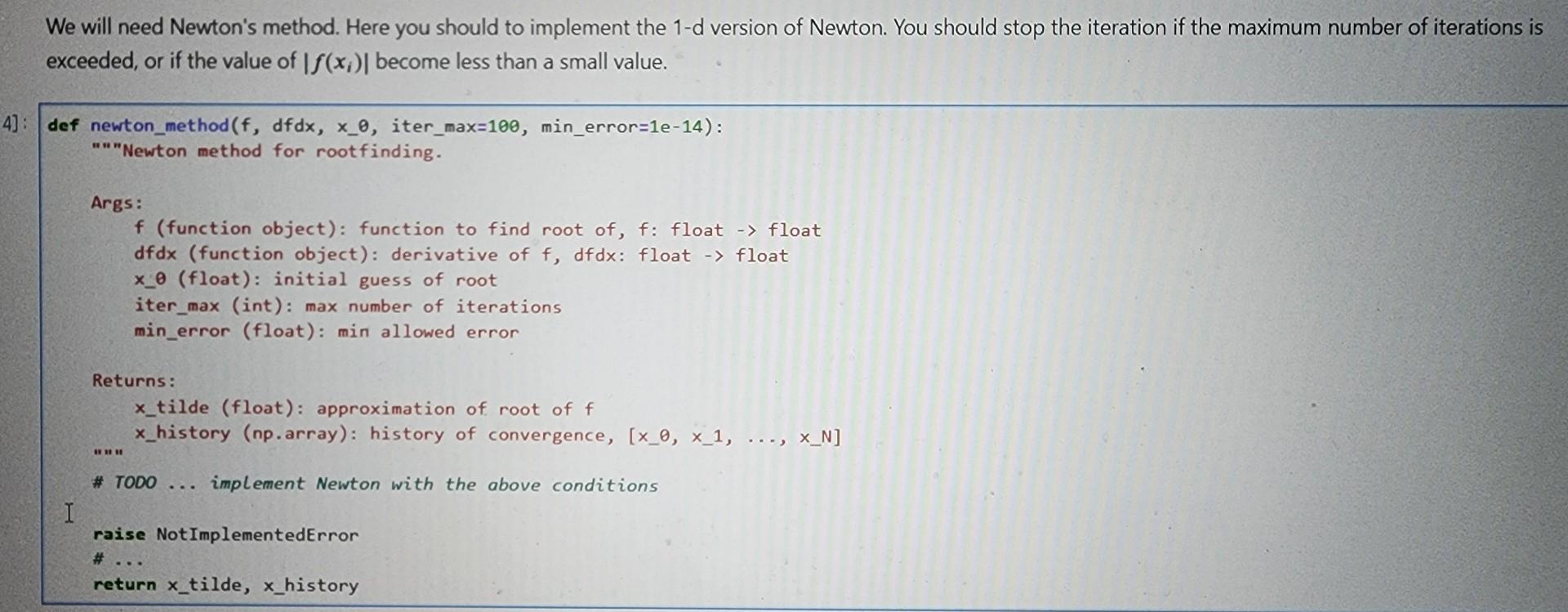 Solved I Would Like To Know How To Implement This Python | Chegg.com