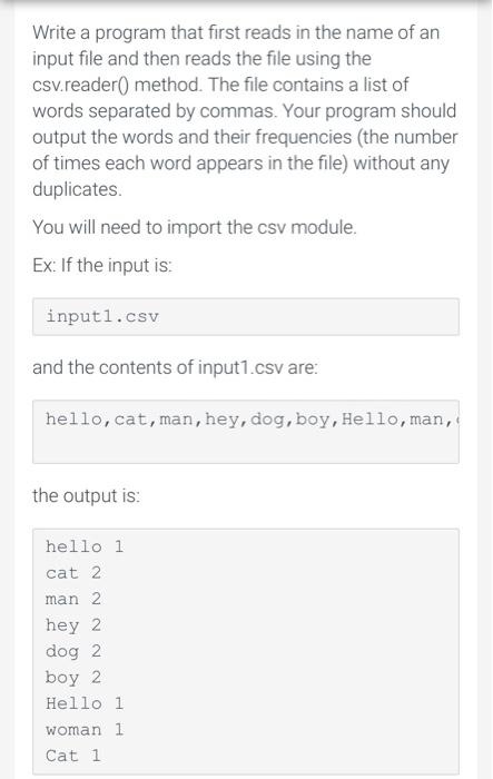 Solved Write A Program That First Reads In The Name Of An