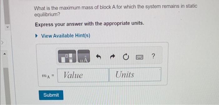 Solved Block B in (Figure 1) rests on a surface for which | Chegg.com