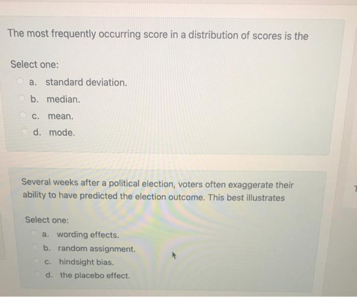 solved-the-most-frequently-occurring-score-in-a-distribution-chegg