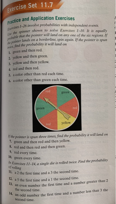 Solved Exercise Set 11.7 Exercises 1-26 Invol Use The | Chegg.com