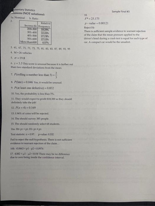 Solved Hello, I need some help with these practice exams to | Chegg.com