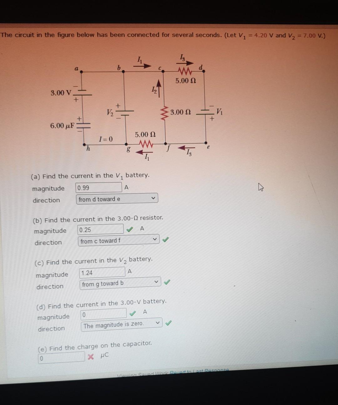 Solved The circuit in the figure below has been connected | Chegg.com