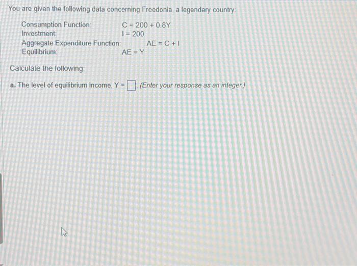 Solved You are given the following data concerning | Chegg.com