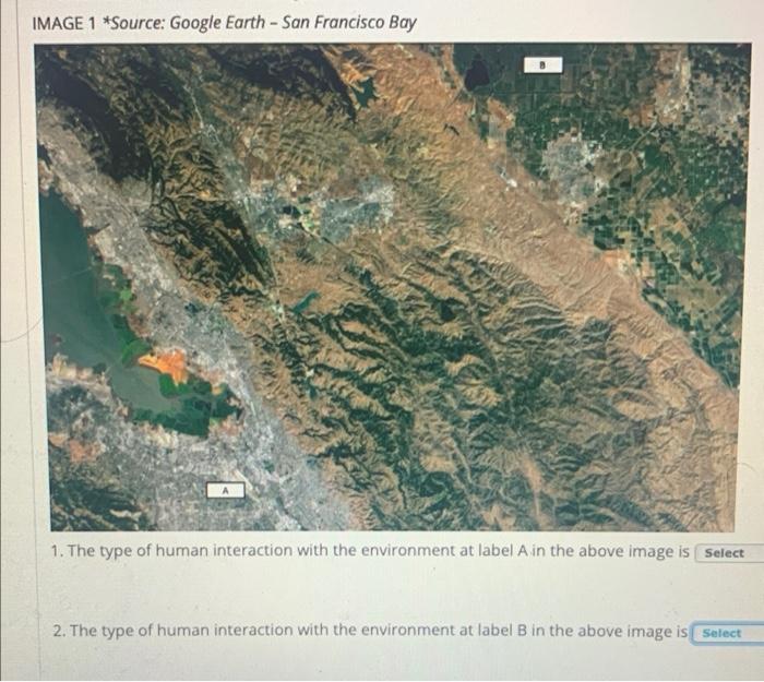 Solved This map quiz explores how human interactions with