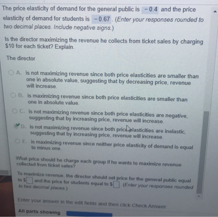 Solved Price 8.3.8.8.8 Ques The director of a theater | Chegg.com