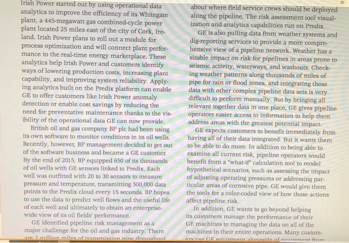 Ge bets on the internet of things and big data analytics case study answers picture