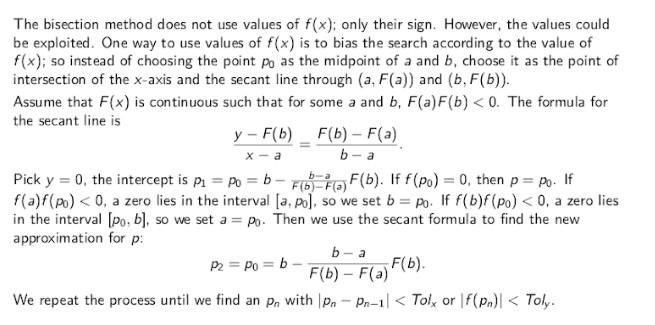 Solved (a.) Make a Python code that would find the root of a | Chegg.com