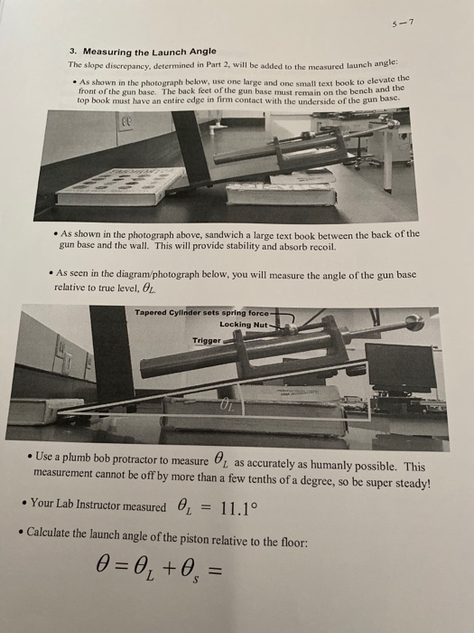Lab 5 Projectile Motion Objective Predict where a