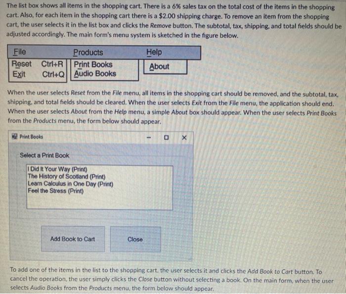 Solved * Assignment 3 Shopping Cart System (Due Feb 22,