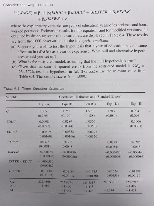 solved-consider-the-wage-equation-in-wage-b1-b2educ-chegg