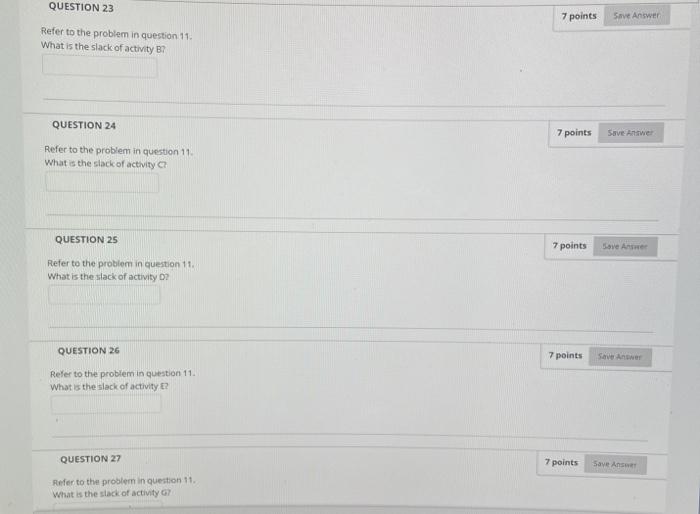 Solved 6 points so QUESTION 11 Problem #1: The data related | Chegg.com