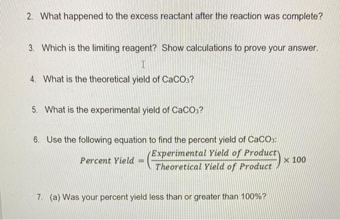 solved-2-what-happened-to-the-excess-reactant-after-the-chegg