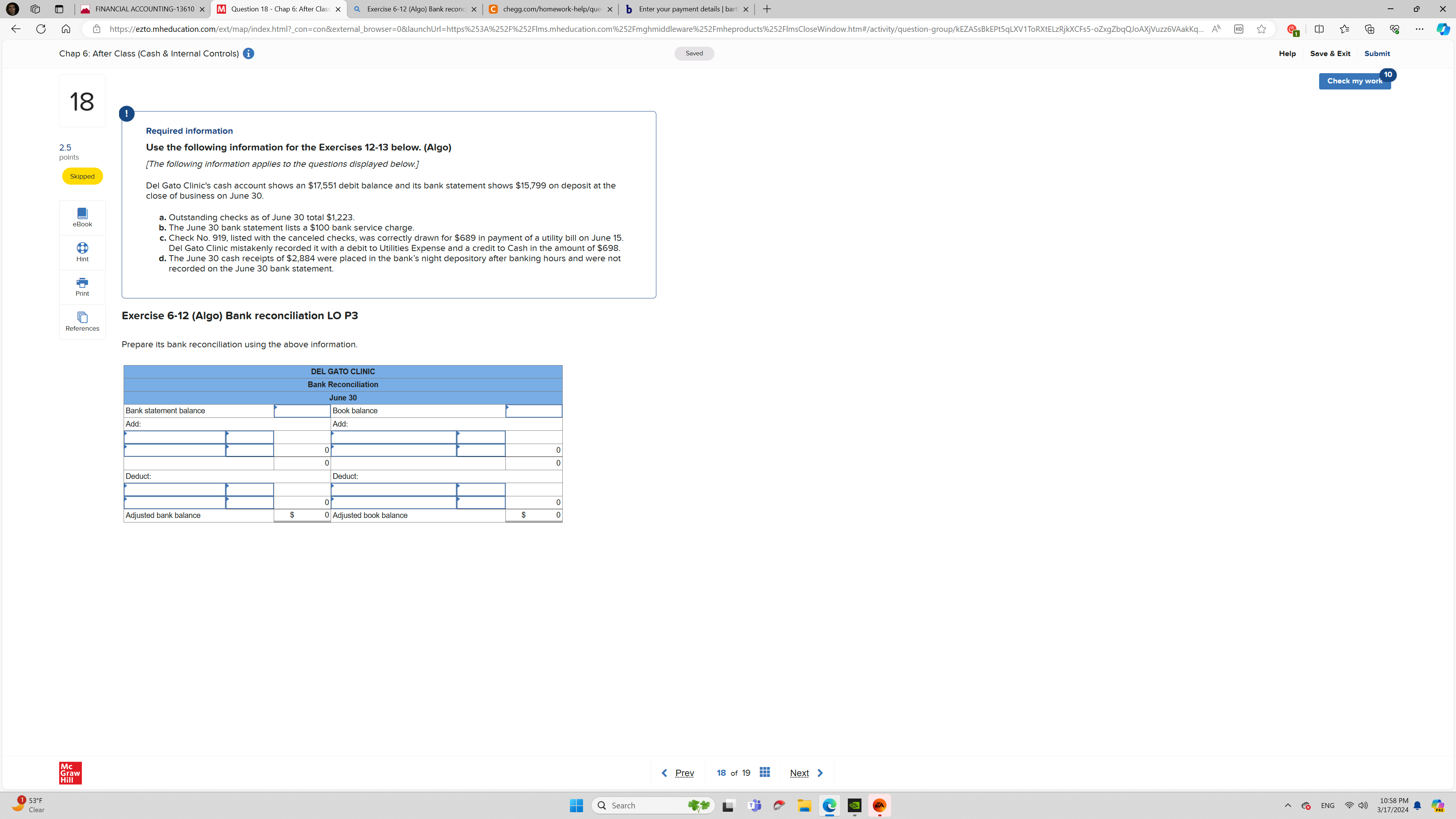 Solved Required informationUse the following information for | Chegg.com