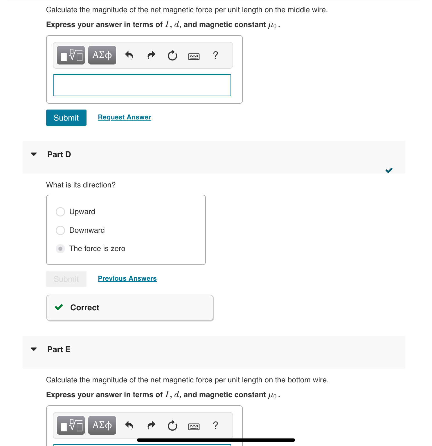 Solved Calculate the magnitude of the net magnetic force per | Chegg.com