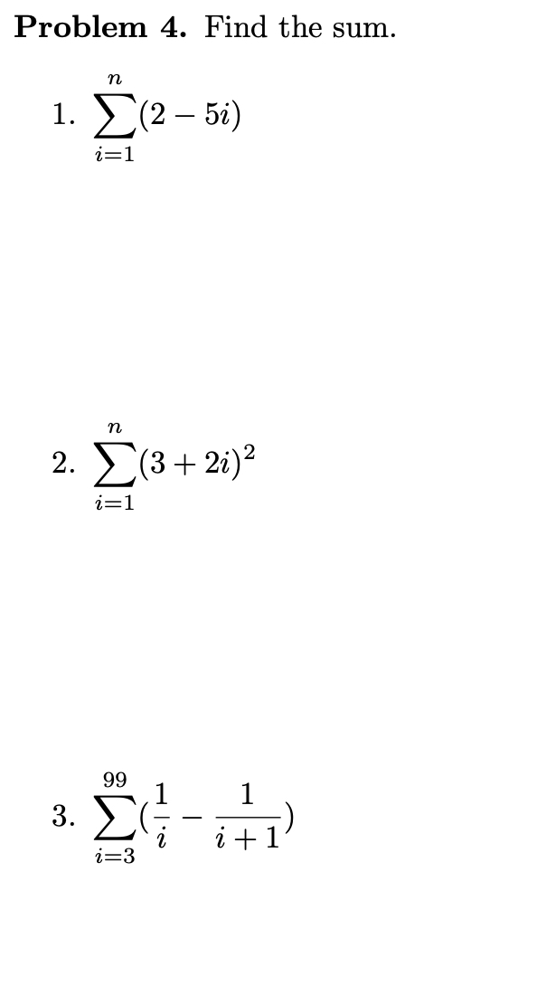 Solved Problem 4. ﻿Find the | Chegg.com