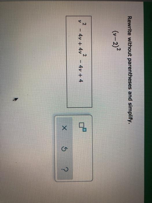 question-video-expanding-and-simplifying-algebraic-expressions-nagwa