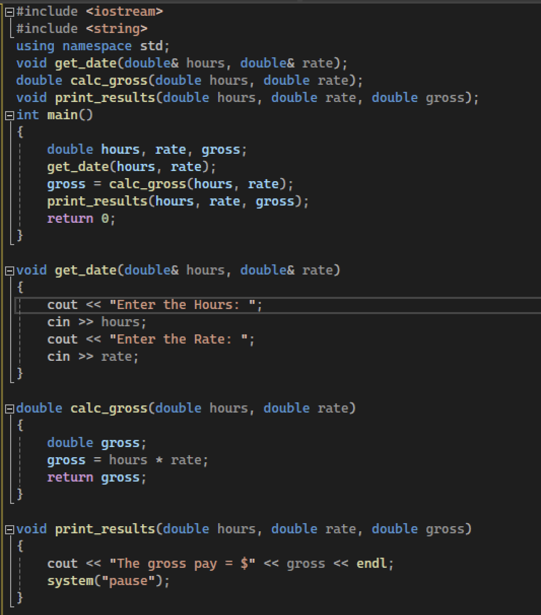 Solved You are to write a program that calculates a simple | Chegg.com