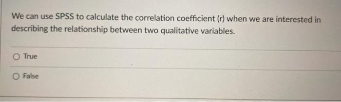 Solved Based on the test results from SPSS below from a two | Chegg.com