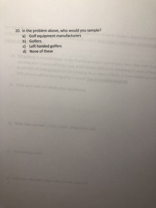 Solved For multiple choice questions, circle the correct | Chegg.com