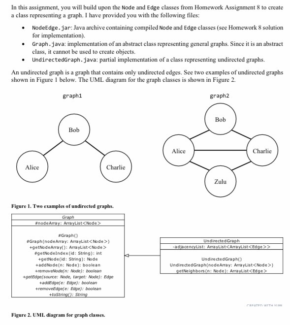 In this assignment, you will build upon the Node and | Chegg.com