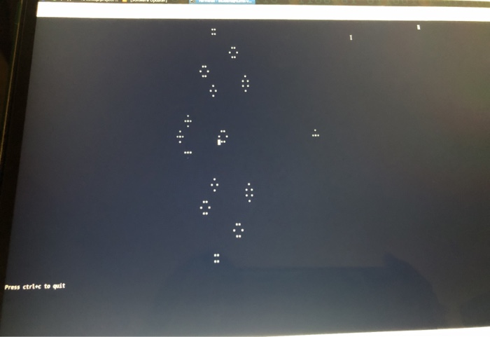 conways game of life heat map