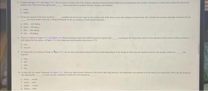 Solved 6. Comparing Figure 7A-1 and Figure 7A-2, the air | Chegg.com