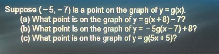 graph this function y 8 x 5   7