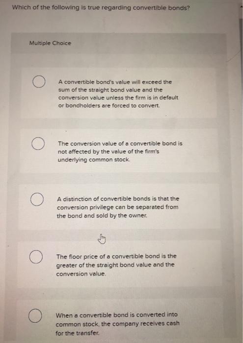 Solved The time value of an option is equal to: Multiple | Chegg.com