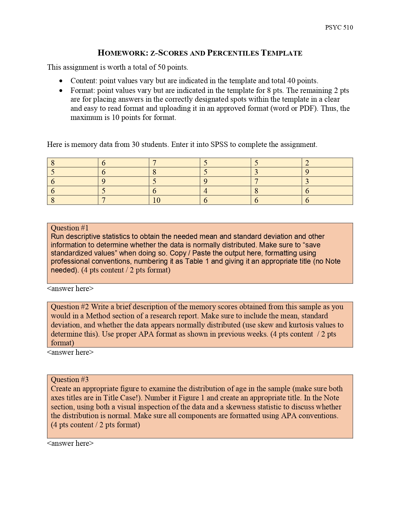 2 1 homework worksheet percentiles and z score