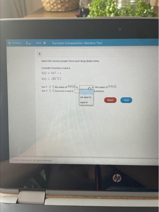 Solved 3 Select The Correct Answer From Each Drop-down Menu. | Chegg.com