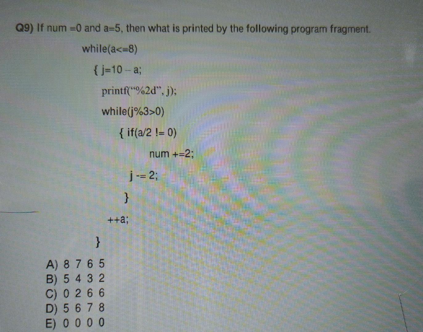 Solved thinking as complier using a paper with calculation