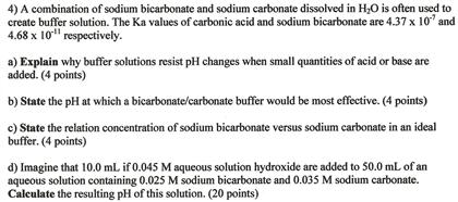 Sodium bicarbonate, cheap and effective?