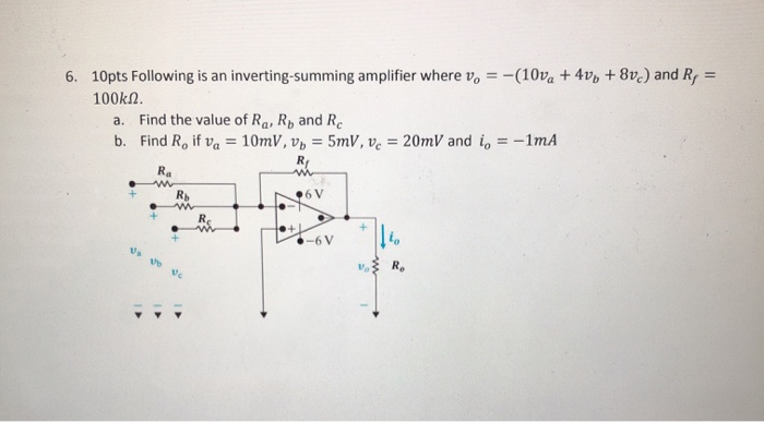 Solved 5. 6pts Find the Thevenin equivalent circuit with | Chegg.com