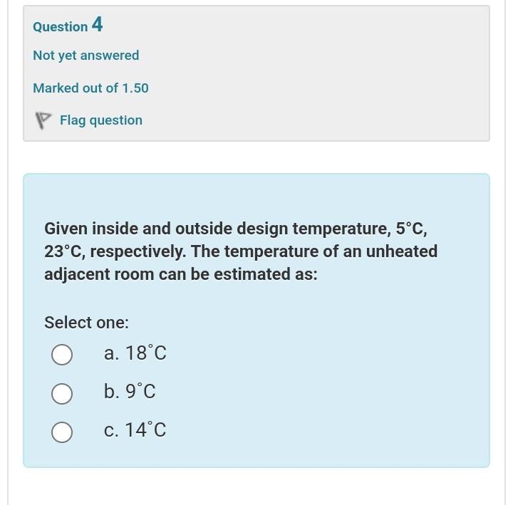Solved Question 1 Not yet answered Marked out of 1.50 P Flag | Chegg.com