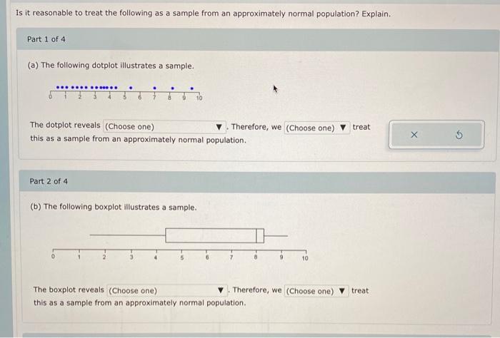 Solved Is it reasonable to treat the following as a sample | Chegg.com