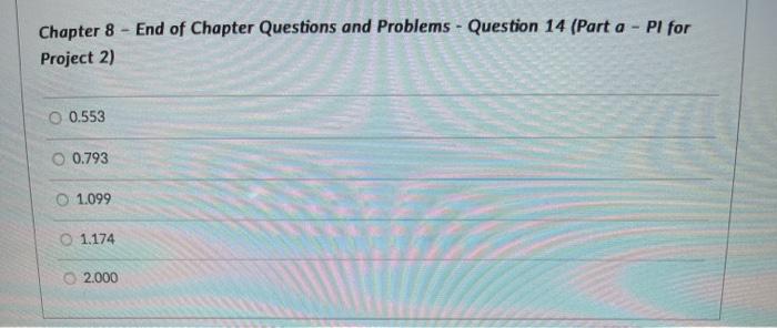 Solved Chapter 8 - End of Chapter Questions and Problems - | Chegg.com