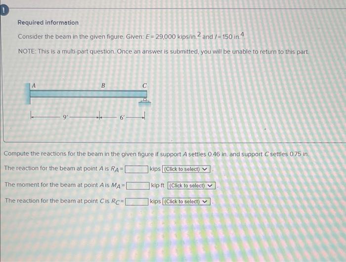 Solved Required Information Consider The Beam In The Given | Chegg.com