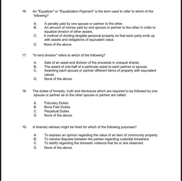 solved-16-an-equalizer-or-equalization-payment-is-the-chegg