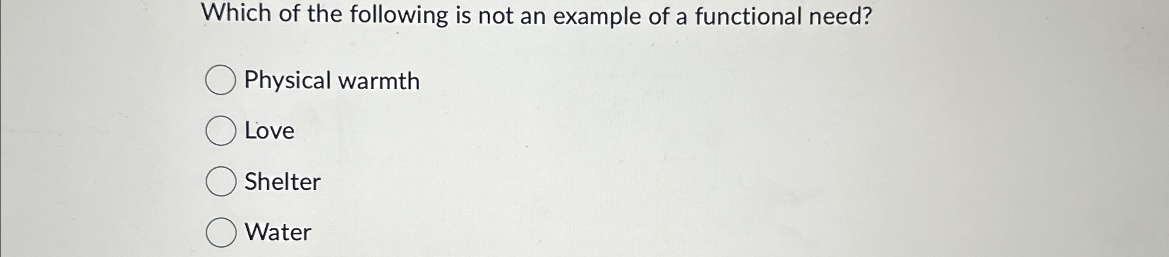 Solved Which of the following is not an example of a | Chegg.com
