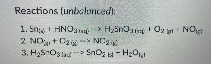 Sn HNO3: Phản Ứng Hóa Học Giữa Thiếc Và Axit Nitric