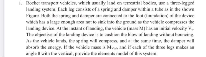 Solved 1. Rocket transport vehicles, which usually land on | Chegg.com