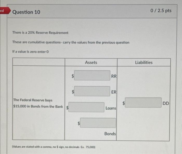 Solved these are cummilative questions so the answers for | Chegg.com