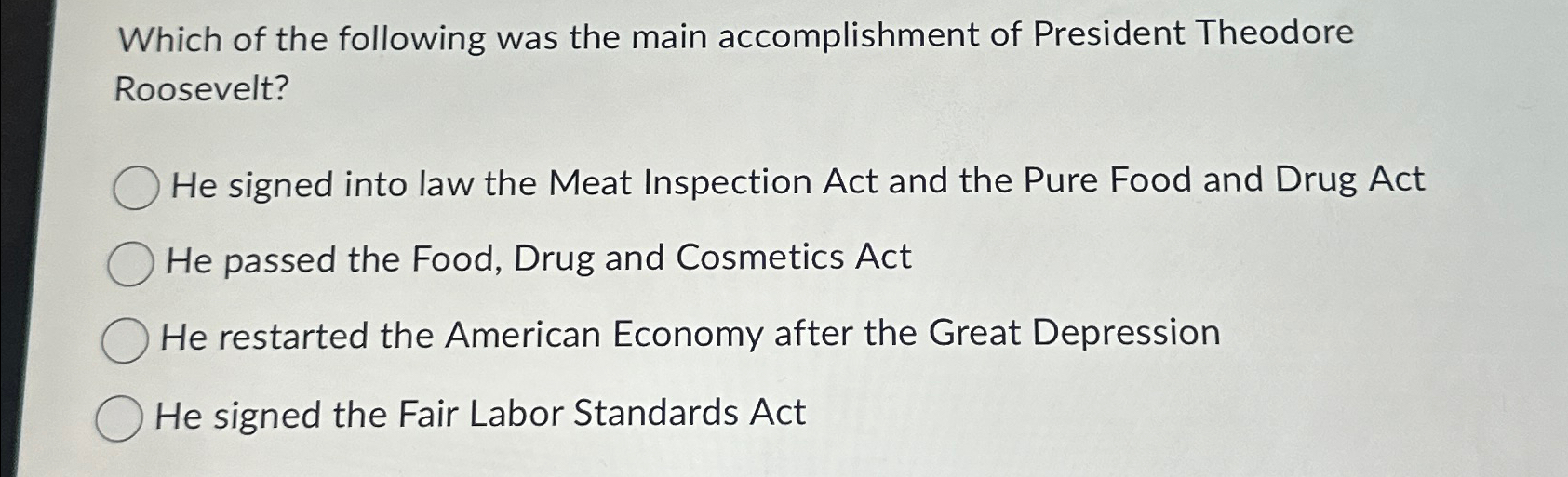 Solved Which of the following was the main accomplishment of | Chegg.com