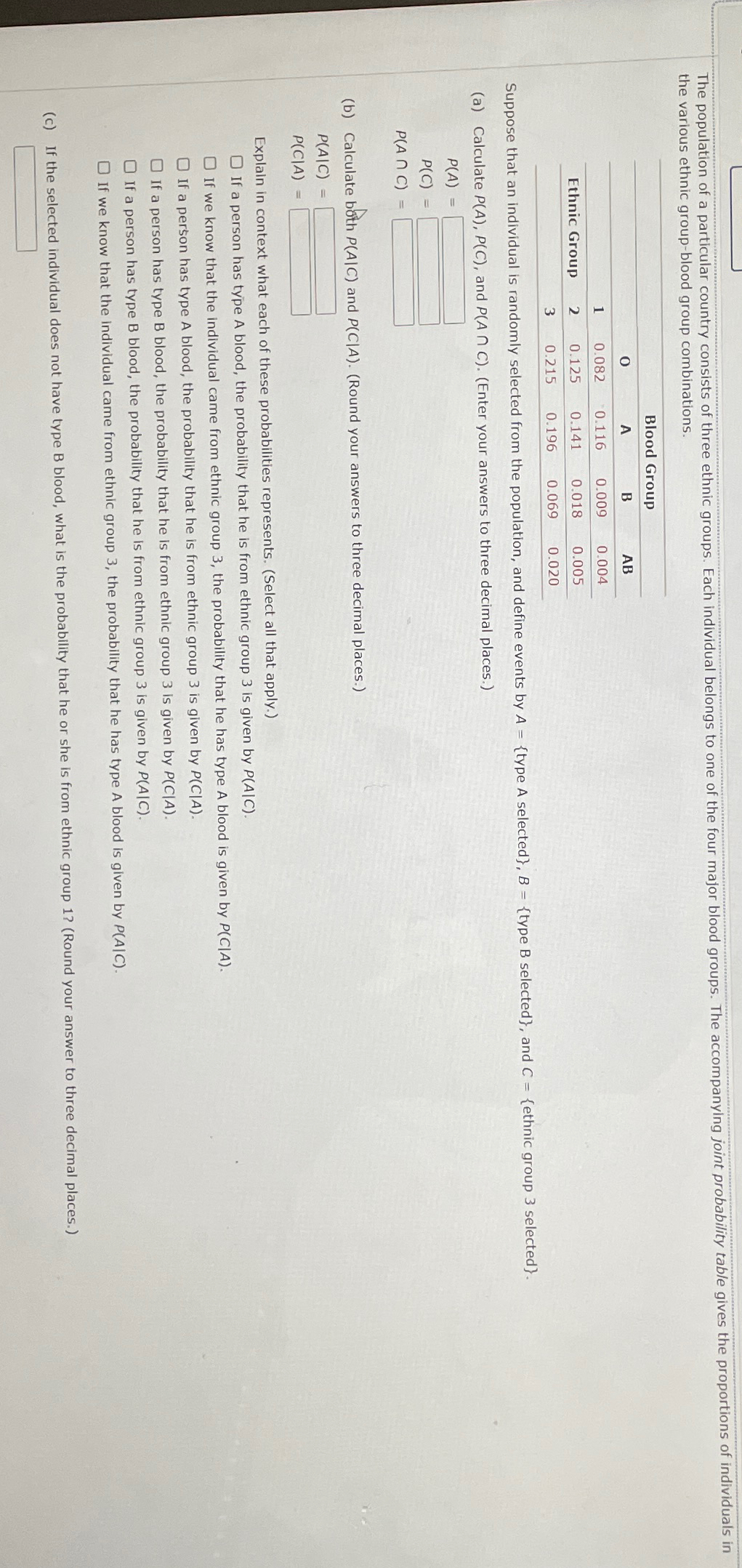 solved-the-various-ethnic-group-blood-group-chegg