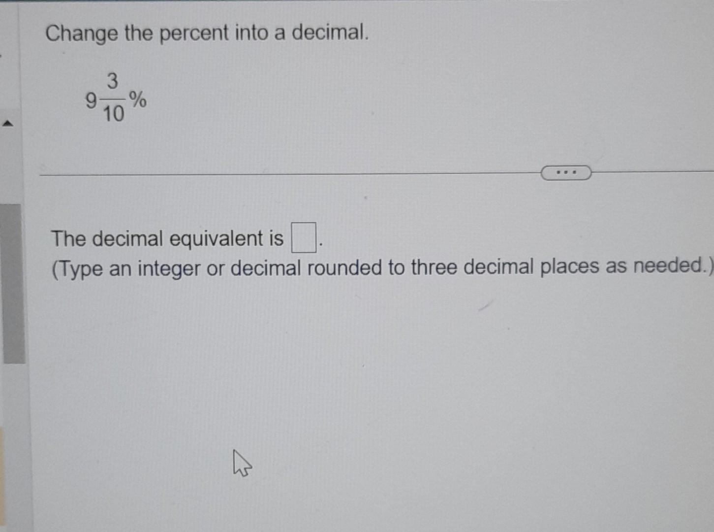 3 9 10 decimal form