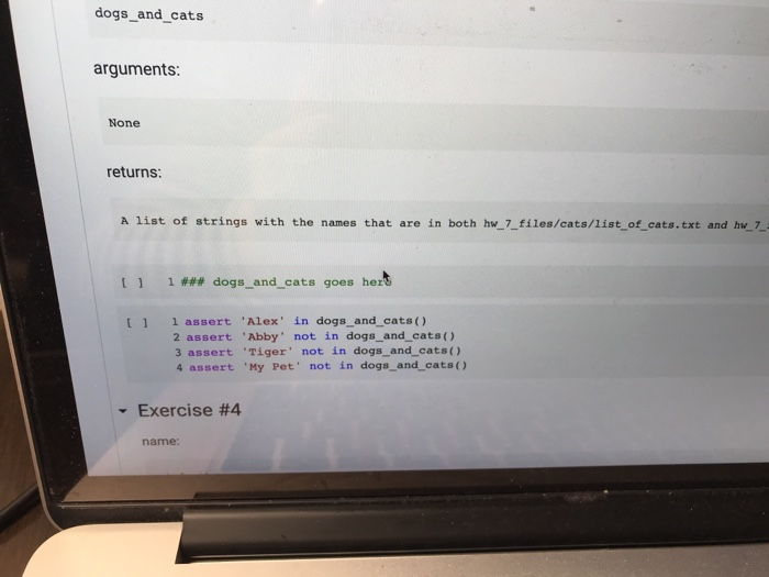 Solved python Exercise | Chegg.com