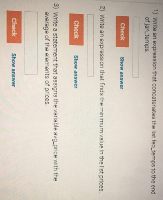 Solved Write a statement that performs the desired action. | Chegg.com