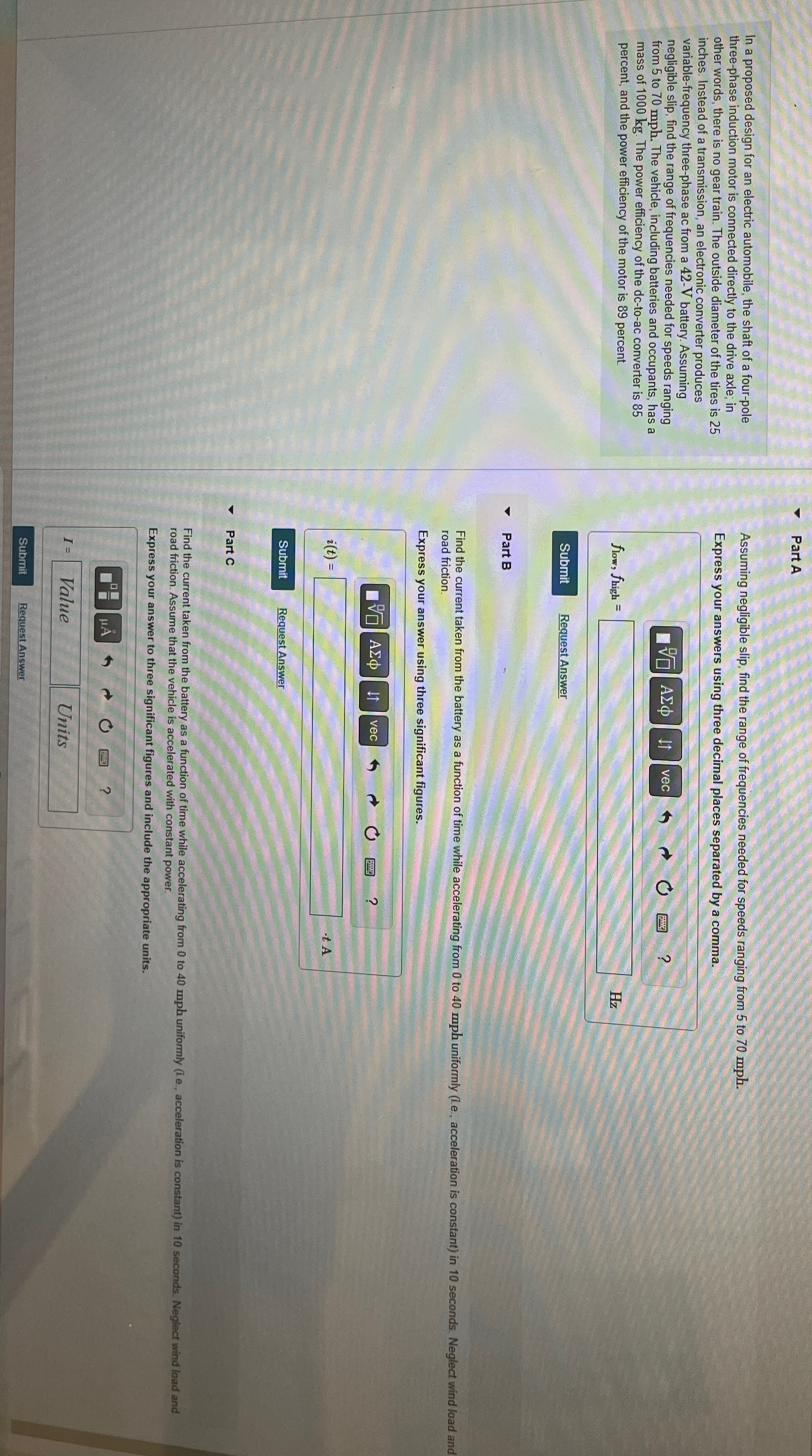 Solved Please help A-C and show work i will give a thumbs up | Chegg.com